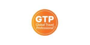GTP Global Travel Professional certification badge, issued by GBTA